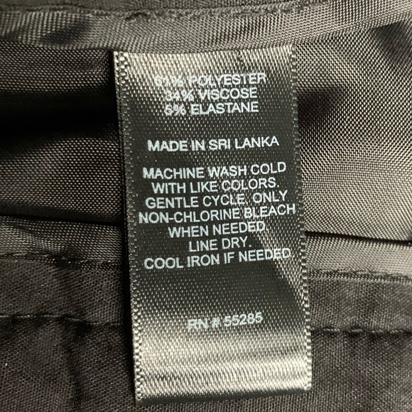 Express Columnist Black Dress Pants - Women’s 6R - Picture 6 of 7